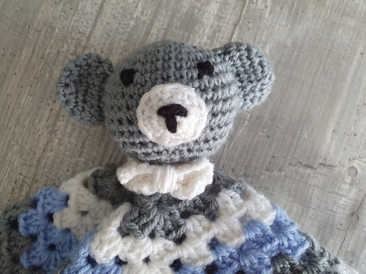 Häkelanleitung Bärchen Schnuffeltuch!