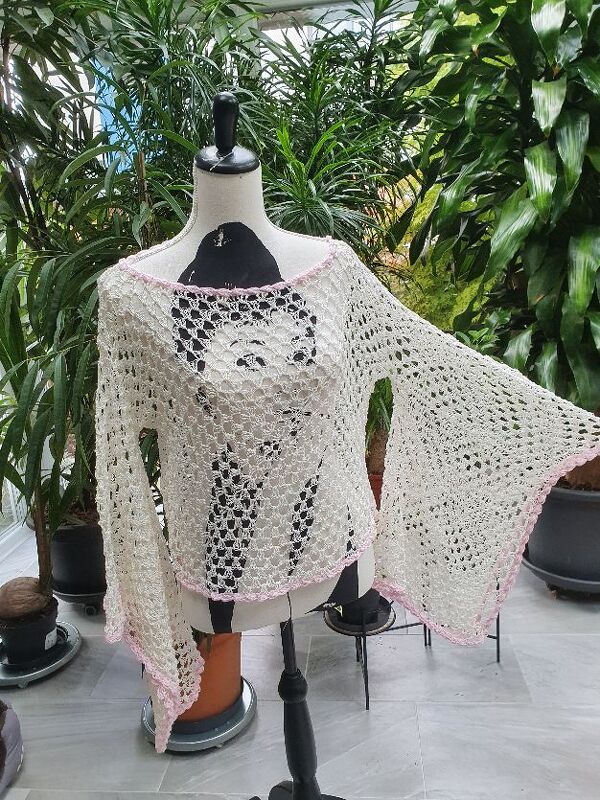 Kimono Top Sakura Häkelanleitung