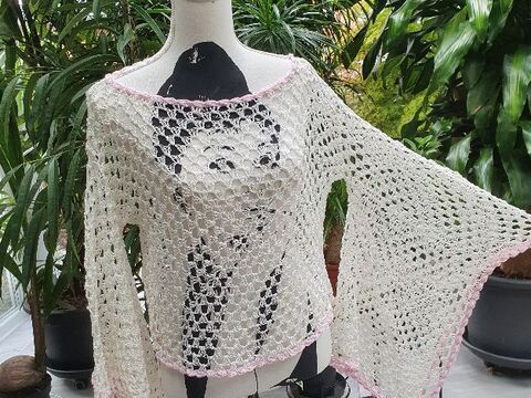 Kimono Top Sakura Häkelanleitung