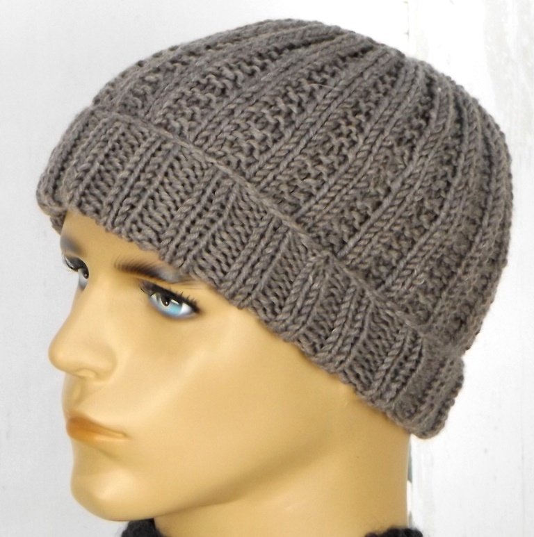 Strickanleitung Herrenmütze "Klassik" - Bild 3