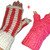 Handstulpen „Rapünzchen“ und "Zebra rot-weiß" 2 Häkelanleitungen