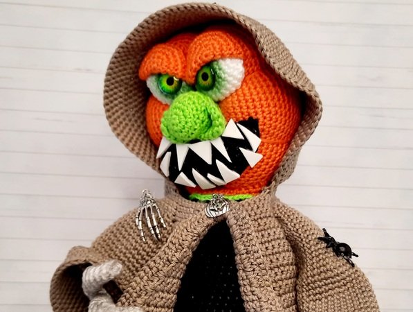 Crochet Pattern "Sir Pumpkin Head"
