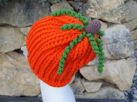 KÜRBIS-Mütze (für alle Größen!)