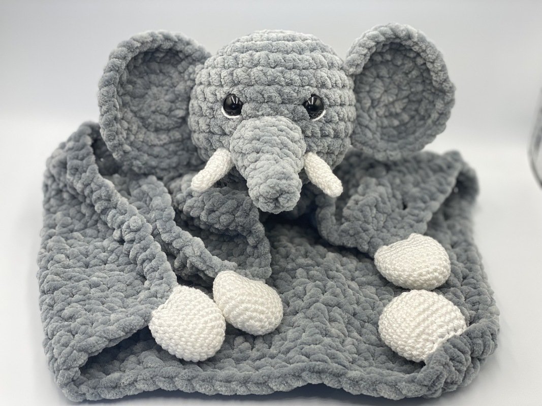 Crochet Pattern - Comforter Elefant (Cuddly Elefant) - Image 6