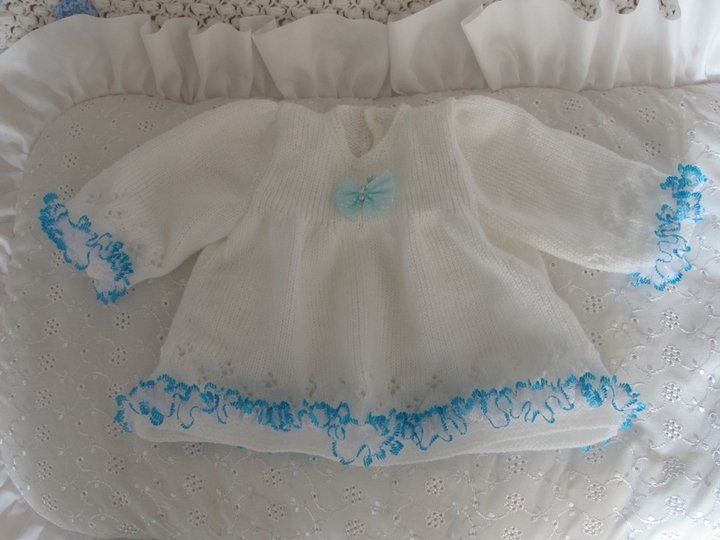 Strickanleitung Babyset DIVA für Reborn 3-teilig Gr.48/50