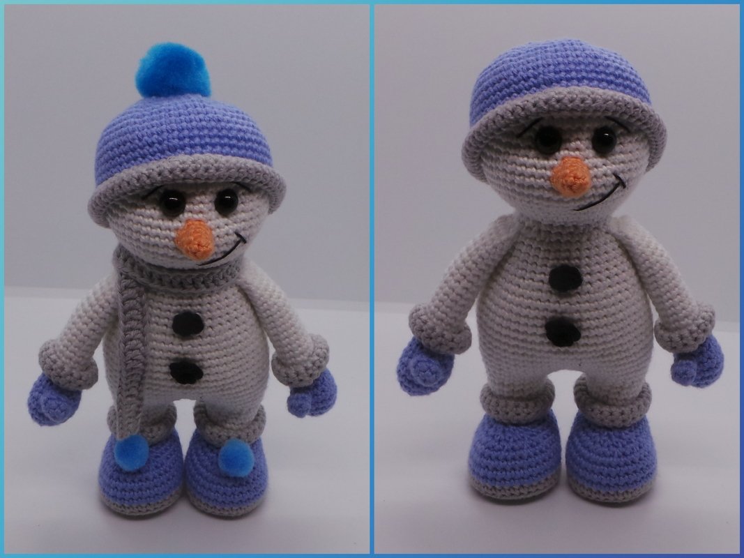 Häkelanleitung Schneemann Sven - Bild 2