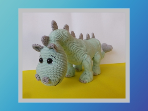 Häkelanleitung Dino Dario