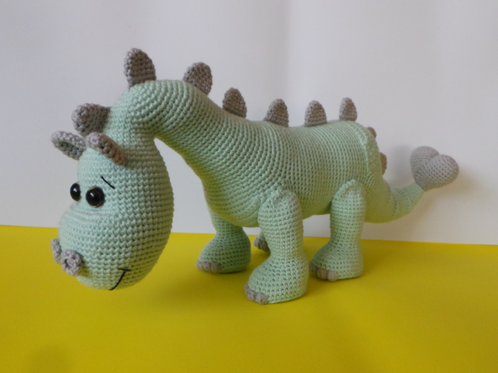 Häkelanleitung Dino Dario