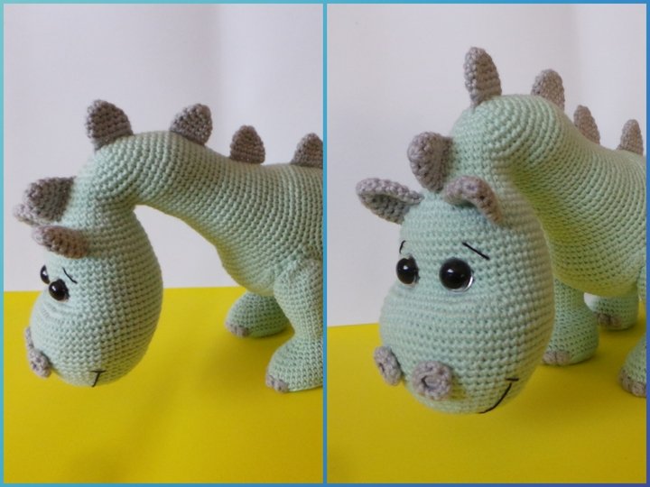 Häkelanleitung Dino Dario