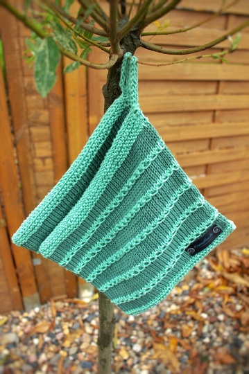 Kettline Topflappen Strickanleitung