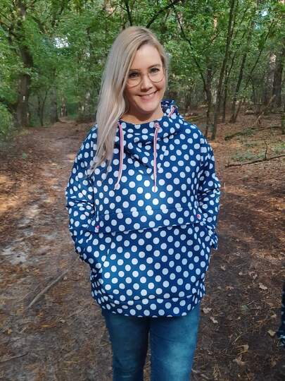 Schnittmuster Windbreaker mit Kapuze und Bauchtasche Damen Gr. 32 - 62
