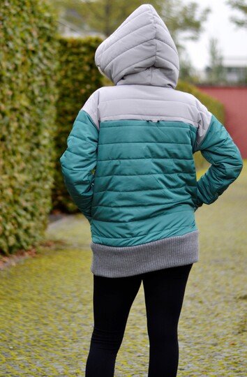 Schnittmuster Windbreaker mit Kapuze und Bauchtasche Damen Gr. 32 - 62