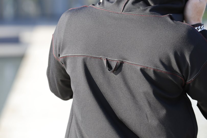 Schnittmuster Windbreaker mit Kapuze und Bauchtasche Herren Gr. 44 - 64