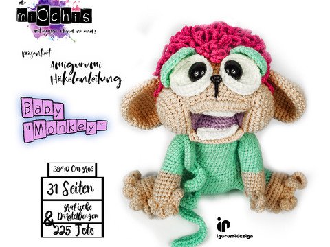 Amigurumi Anleitung Baby "Monkey"