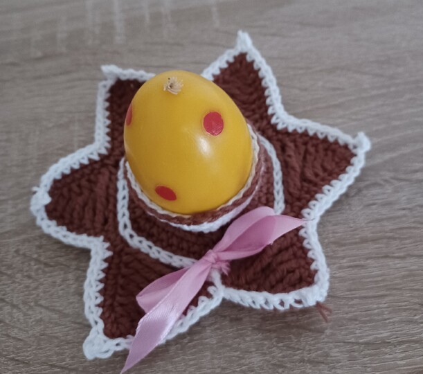 Teelichter Weihnachtszeit in Lebkuchenform ++Häkelanleitung++