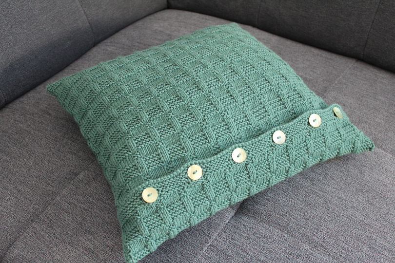 "einfach & schön" Kissenbezug stricken PDF-Anleitung