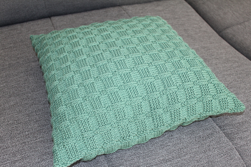 "einfach & schön" Kissenbezug stricken PDF-Anleitung