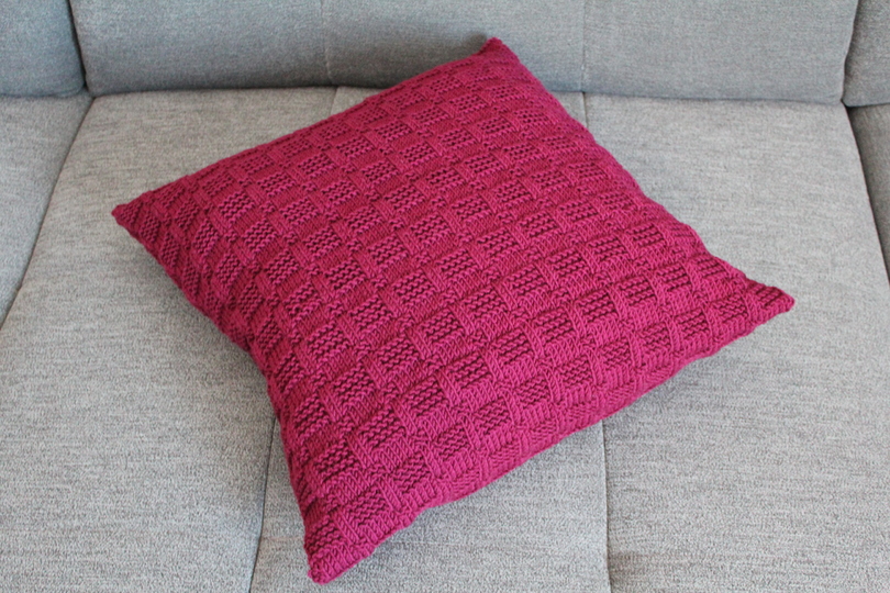 "einfach & schön" Kissenbezug stricken PDF-Anleitung