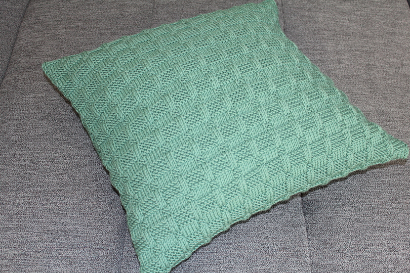 "einfach & schön" Kissenbezug stricken PDF-Anleitung