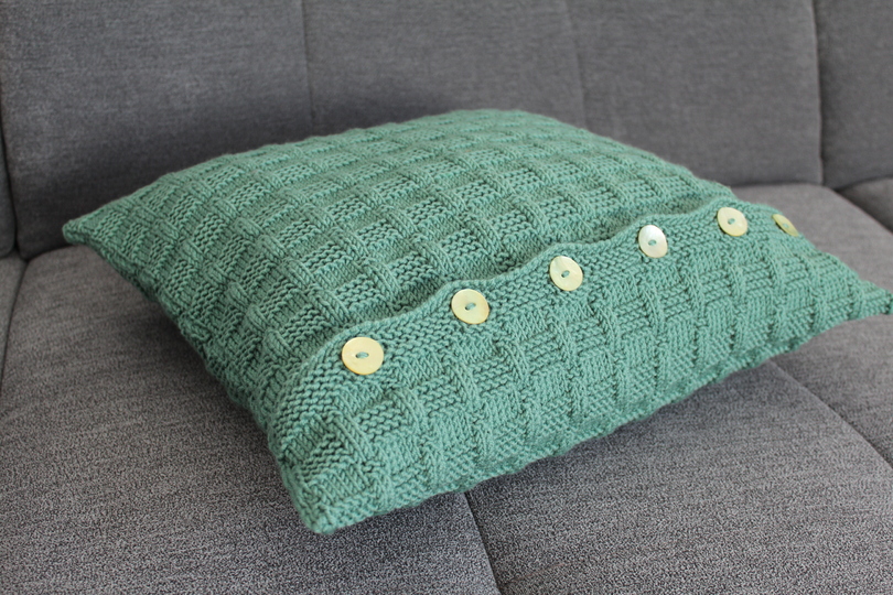 "einfach & schön" Kissenbezug stricken PDF-Anleitung