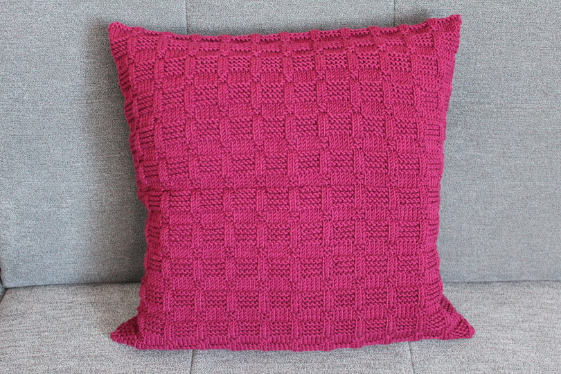 "einfach & schön" Kissenbezug stricken PDF-Anleitung