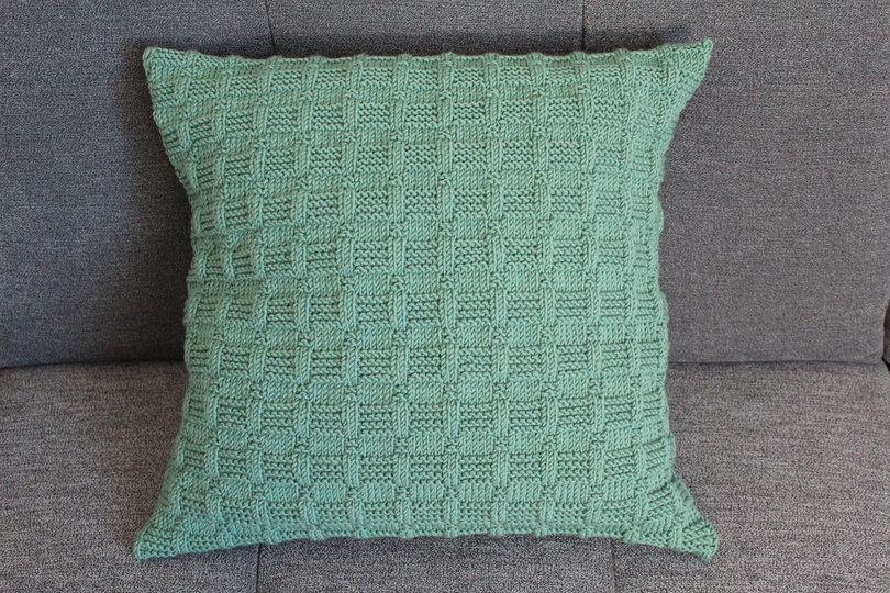 "einfach & schön" Kissenbezug stricken PDF-Anleitung