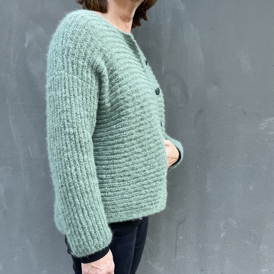 Strickjacke  N I K I T A  Nr. 2 Strickanleitung Damen Cardigan