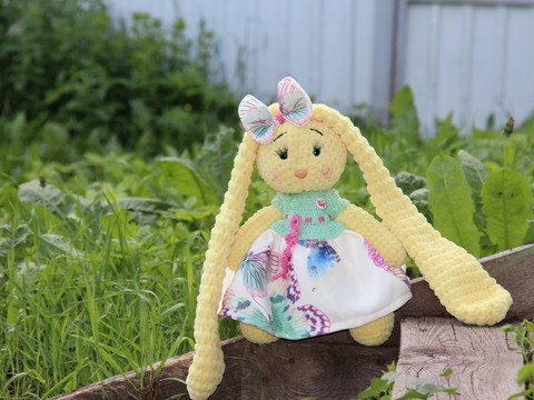 Plush Bunny Crochet Pattern