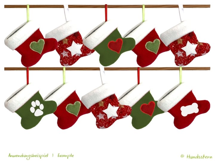 LITTLE NICK Adventskalender für Hunde Anleitung+Schnitt