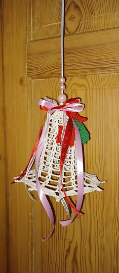 Häkelanleitung Glocke / Fensterdeko