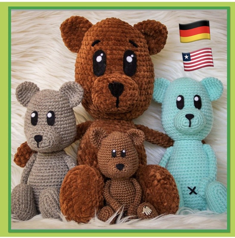 Pattern Otto the Bear