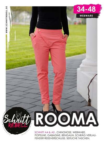 Anleitung Chinohose Rooma Gr.34-48