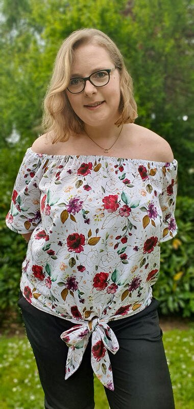 Anleitung Carmenbluse Marlee Gr.34-54 - Bild 16