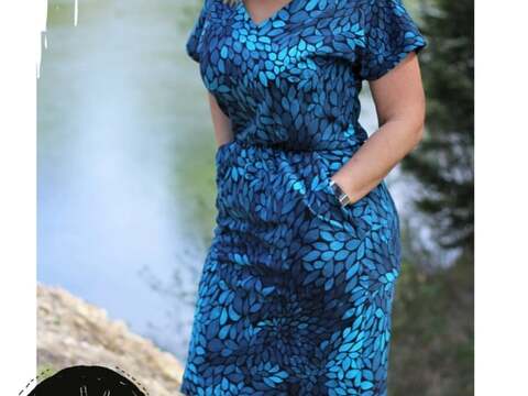 Anleitung Kleid Marie Gr.34-54 mit Ebenen