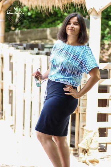 Anleitung Kleid Marie Gr.34-54 mit Ebenen