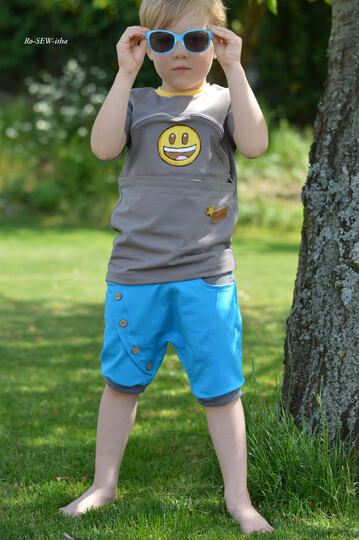 Anleitung Baggyhose Brooklyn Kids Gr.110-146