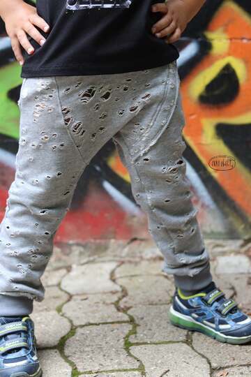 Anleitung Baggyhose Brooklyn Kids Gr.110-146