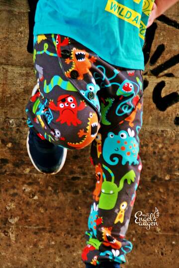 Anleitung Baggyhose Brooklyn Kids Gr.110-146