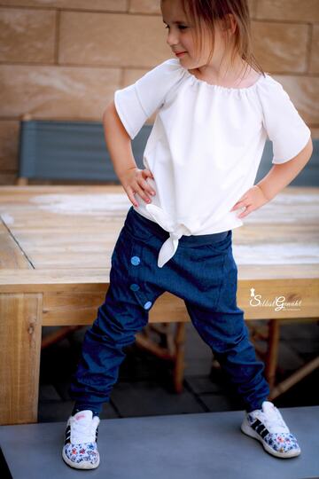 Anleitung Baggyhose Brooklyn Kids Gr.110-146