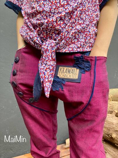 Anleitung Baggyhose Brooklyn Kids Gr.110-146