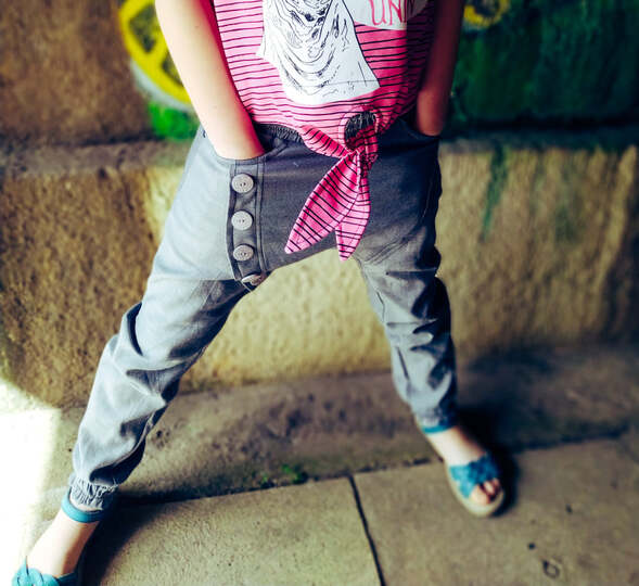 Anleitung Baggyhose Brooklyn Kids Gr.110-146