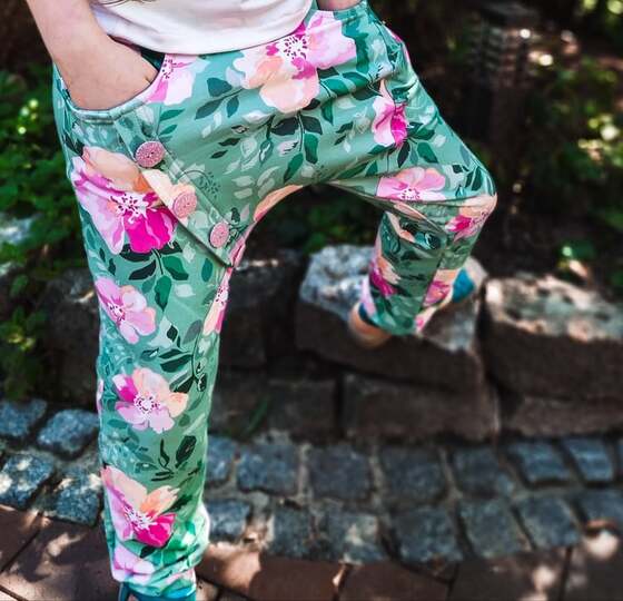 Anleitung Baggyhose Brooklyn Kids Gr.110-146