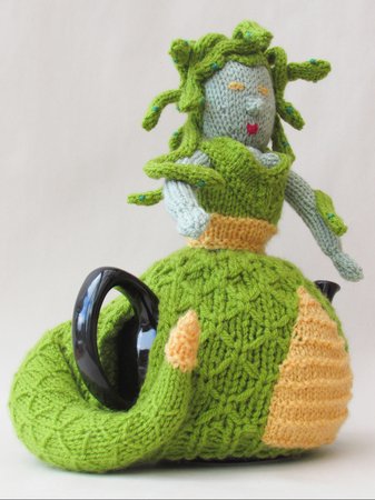 Medusa Tea Cosy Knitting Pattern