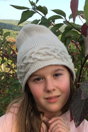Pattern Rosi Hat with Cables