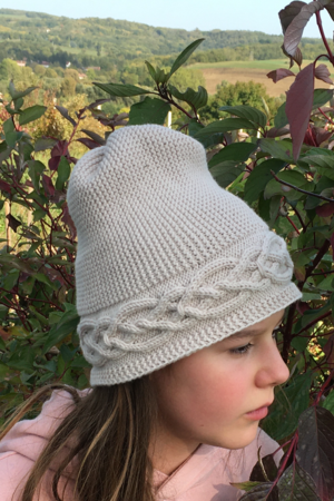 Pattern Rosi Hat with Cables