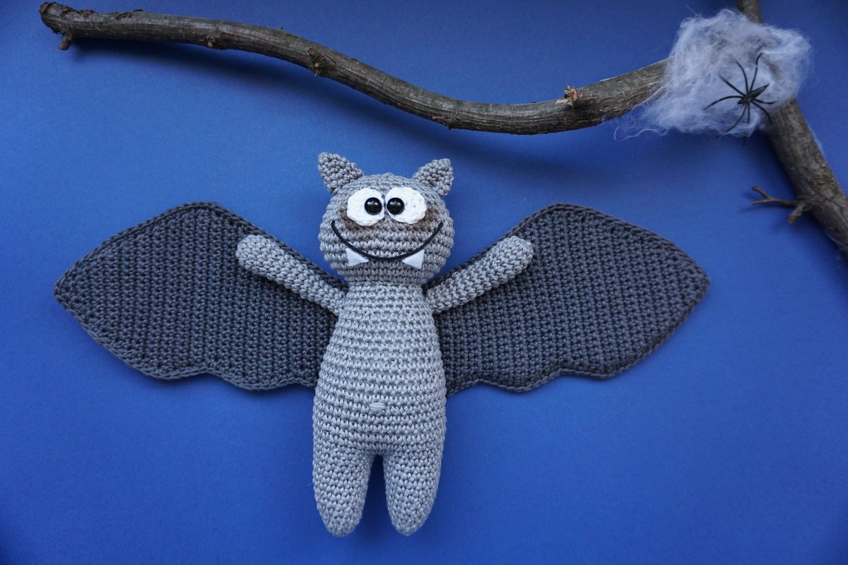 Häkelanleitung Fledermaus Flatti - PDF Datei