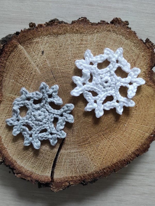 Anleitung Schneeflocke - Applikation - Bild 3