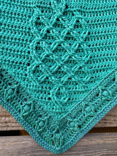 Häkelanleitung Tuch Arwyn