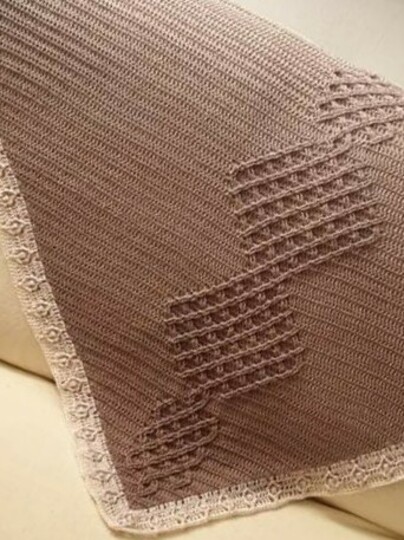 Häkelanleitung Tuch Arwyn