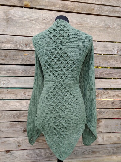 Häkelanleitung Tuch Arwyn